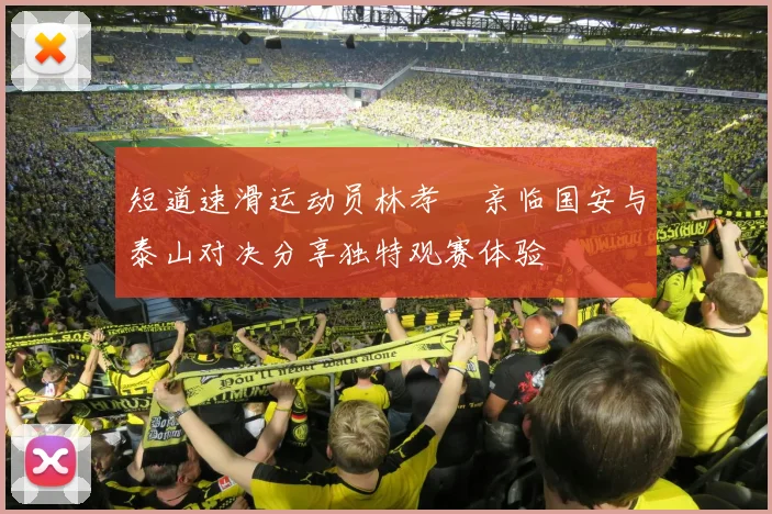 短道速滑运动员林孝埈亲临国安与泰山对决分享独特观赛体验